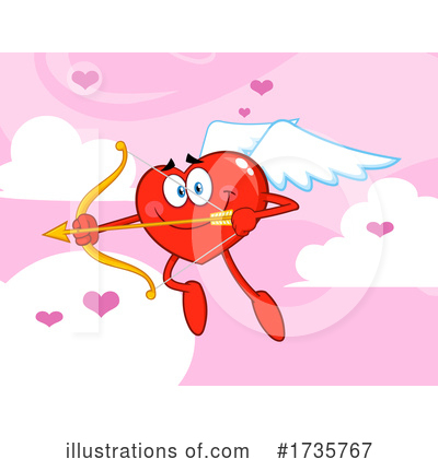 Royalty-Free (RF) Heart Clipart Illustration by Hit Toon - Stock Sample #1735767