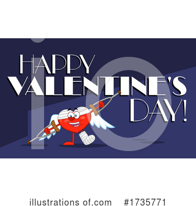 Royalty-Free (RF) Heart Clipart Illustration by Hit Toon - Stock Sample #1735771