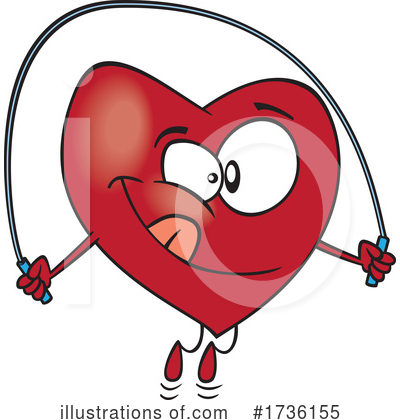Royalty-Free (RF) Heart Clipart Illustration by toonaday - Stock Sample #1736155