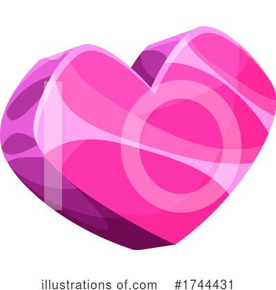 Royalty-Free (RF) Heart Clipart Illustration by Vector Tradition SM - Stock Sample #1744431