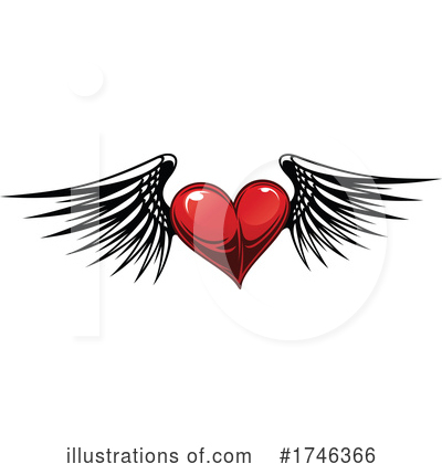 Royalty-Free (RF) Heart Clipart Illustration by Vector Tradition SM - Stock Sample #1746366