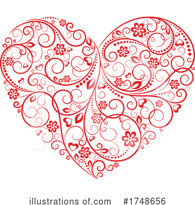 Royalty-Free (RF) Heart Clipart Illustration by Vector Tradition SM - Stock Sample #1748656