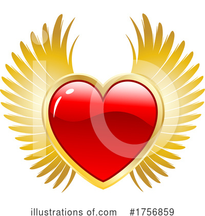Royalty-Free (RF) Heart Clipart Illustration by KJ Pargeter - Stock Sample #1756859