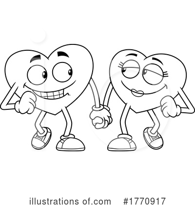 Royalty-Free (RF) Heart Clipart Illustration by Hit Toon - Stock Sample #1770917