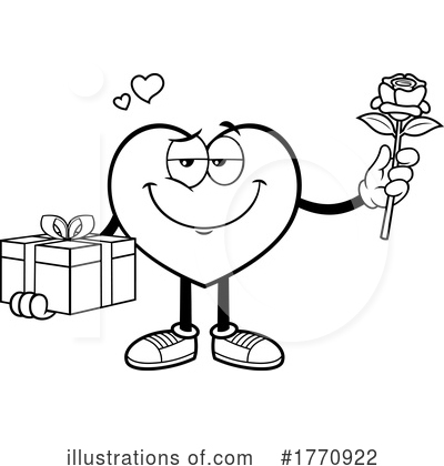 Royalty-Free (RF) Heart Clipart Illustration by Hit Toon - Stock Sample #1770922
