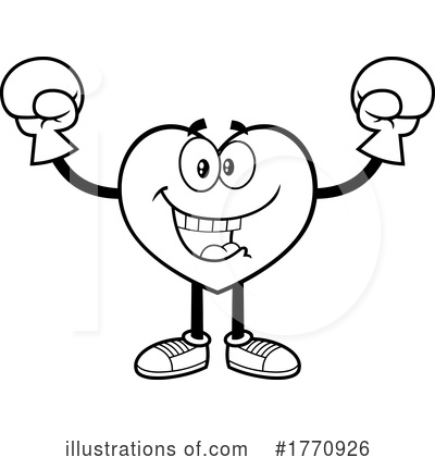 Royalty-Free (RF) Heart Clipart Illustration by Hit Toon - Stock Sample #1770926