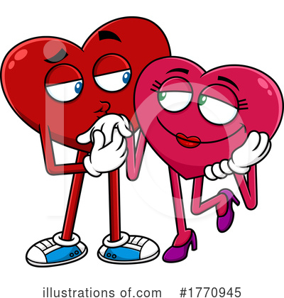 Royalty-Free (RF) Heart Clipart Illustration by Hit Toon - Stock Sample #1770945