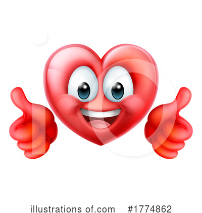 Royalty-Free (RF) Heart Clipart Illustration by AtStockIllustration - Stock Sample #1774862