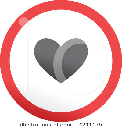 Royalty-Free (RF) Heart Clipart Illustration by Prawny - Stock Sample #211175