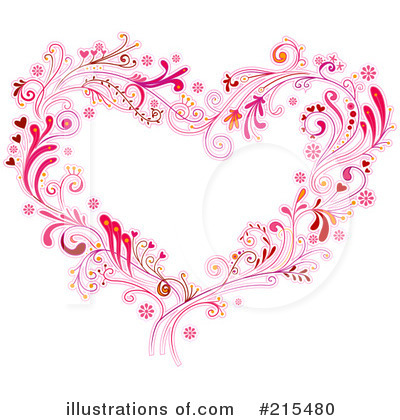 Royalty-Free (RF) Heart Clipart Illustration by BNP Design Studio - Stock Sample #215480
