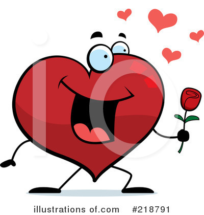 Royalty-Free (RF) Heart Clipart Illustration by Cory Thoman - Stock Sample #218791