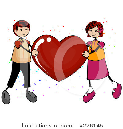 Royalty-Free (RF) Heart Clipart Illustration by BNP Design Studio - Stock Sample #226145