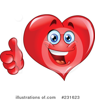 Royalty-Free (RF) Heart Clipart Illustration by yayayoyo - Stock Sample #231623