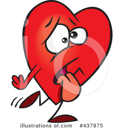 Heart Character Clipart #437875 by toonaday