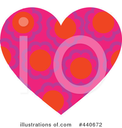 Royalty-Free (RF) Heart Clipart Illustration by Pushkin - Stock Sample #440672