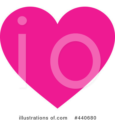 Royalty-Free (RF) Heart Clipart Illustration by Pushkin - Stock Sample #440680