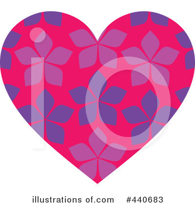 Royalty-Free (RF) Heart Clipart Illustration by Pushkin - Stock Sample #440683