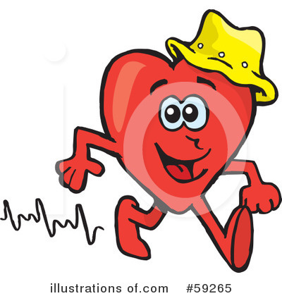 Royalty-Free (RF) Heart Clipart Illustration by Dennis Holmes Designs - Stock Sample #59265