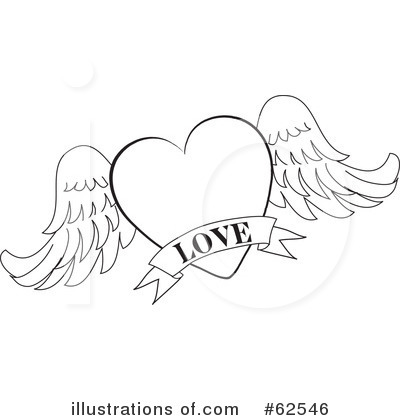 Royalty-Free (RF) Heart Clipart Illustration by Pams Clipart - Stock Sample #62546