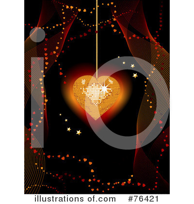 Royalty-Free (RF) Heart Clipart Illustration by elaineitalia - Stock Sample #76421
