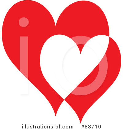 Royalty-Free (RF) Heart Clipart Illustration by Rosie Piter - Stock Sample #83710