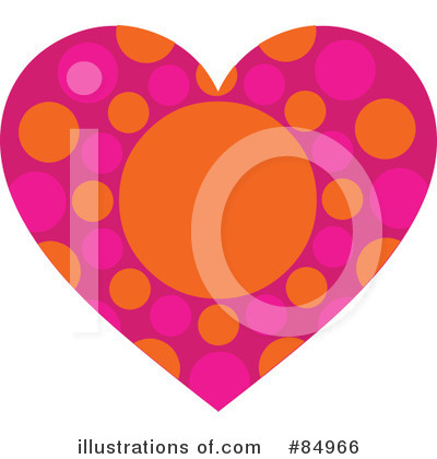 Royalty-Free (RF) Heart Clipart Illustration by Pushkin - Stock Sample #84966