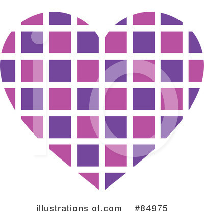 Royalty-Free (RF) Heart Clipart Illustration by Pushkin - Stock Sample #84975