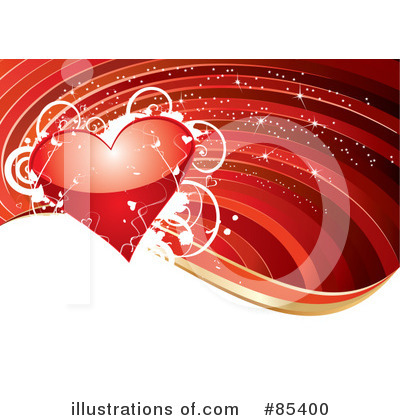 Royalty-Free (RF) Heart Clipart Illustration by MilsiArt - Stock Sample #85400