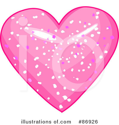 Royalty-Free (RF) Heart Clipart Illustration by Pushkin - Stock Sample #86926