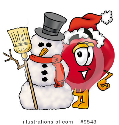 Royalty-Free (RF) Heart Clipart Illustration by Mascot Junction - Stock Sample #9543