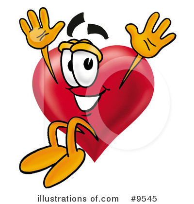 Royalty-Free (RF) Heart Clipart Illustration by Mascot Junction - Stock Sample #9545