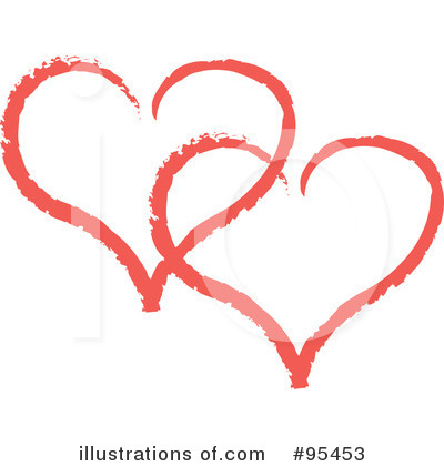 Royalty-Free (RF) Heart Clipart Illustration by Andy Nortnik - Stock Sample #95453