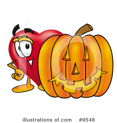 Royalty-Free (RF) Heart Clipart Illustration by Mascot Junction - Stock Sample #9548