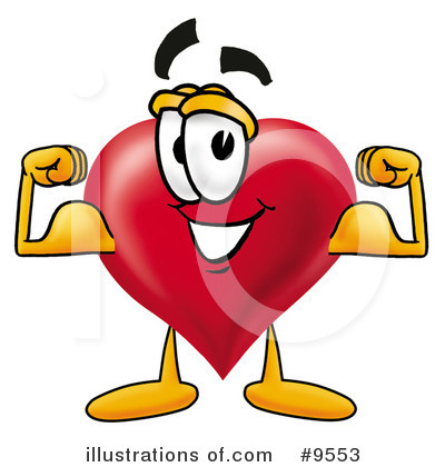 Love Heart Clipart #9553 by Toons4Biz