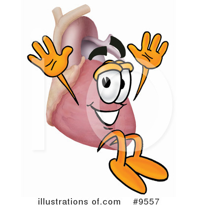 Royalty-Free (RF) Heart Clipart Illustration by Mascot Junction - Stock Sample #9557