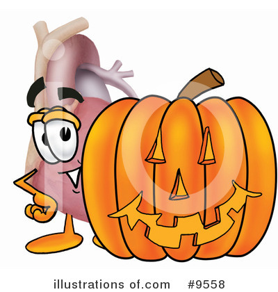 Royalty-Free (RF) Heart Clipart Illustration by Mascot Junction - Stock Sample #9558
