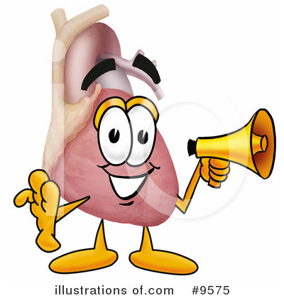 Royalty-Free (RF) Heart Clipart Illustration by Mascot Junction - Stock Sample #9575