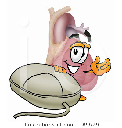 Royalty-Free (RF) Heart Clipart Illustration by Mascot Junction - Stock Sample #9579