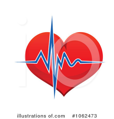 Royalty-Free (RF) Heartbeat Clipart Illustration by Vector Tradition SM - Stock Sample #1062473