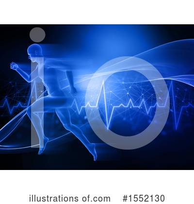 Royalty-Free (RF) Heartbeat Clipart Illustration by KJ Pargeter - Stock Sample #1552130