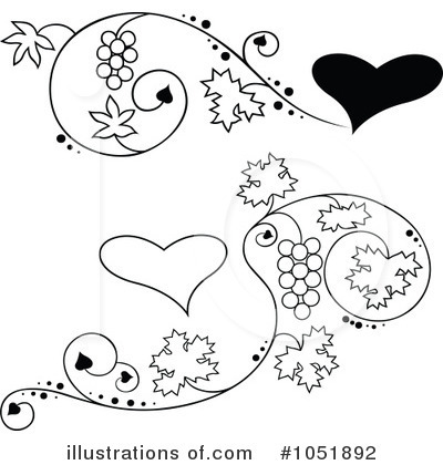Royalty-Free (RF) Hearts Clipart Illustration by dero - Stock Sample #1051892