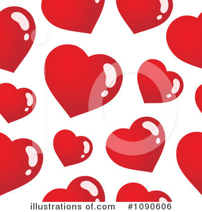 Royalty-Free (RF) Hearts Clipart Illustration by visekart - Stock Sample #1090606