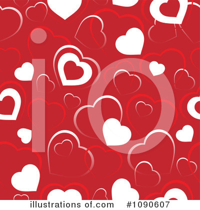 Royalty-Free (RF) Hearts Clipart Illustration by visekart - Stock Sample #1090607