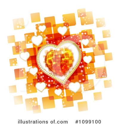 Hearts Clipart #1099100 by merlinul