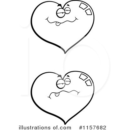 Royalty-Free (RF) Hearts Clipart Illustration by Cory Thoman - Stock Sample #1157682