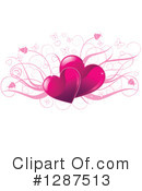 Hearts Clipart #1287513 by Pushkin