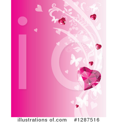 Hearts Clipart #1287516 by Pushkin
