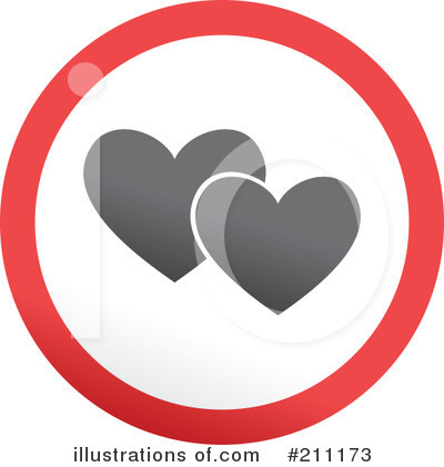 Royalty-Free (RF) Hearts Clipart Illustration by Prawny - Stock Sample #211173