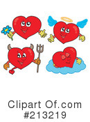 Hearts Clipart #213219 by visekart