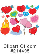 Hearts Clipart #214495 by visekart